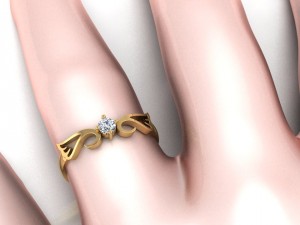 ring style 3D प्रिंट मॉडल