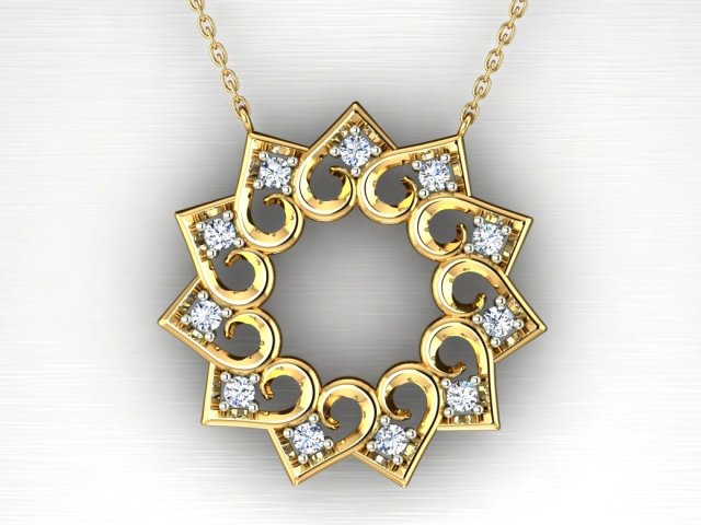 pendant 01 Model do druku 3D .c4d .max .obj .3ds .fbx .stl .blend 