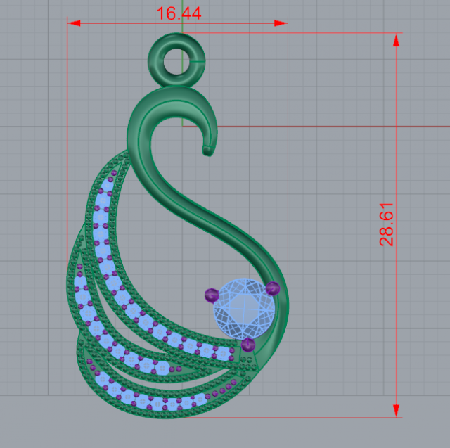 Download uniq necklace 3D Model