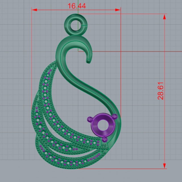 Download uniq necklace 3D Model