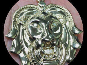 lion pendant 3D Принт Модель