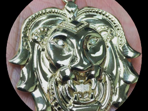lion pendant 3D Print Model