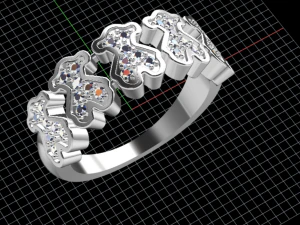 tous woman ring 3D Print Model