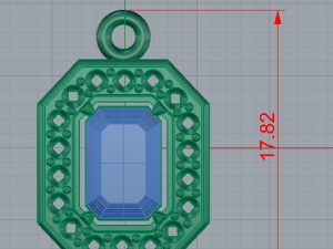 radiant halo pendant 3D-printmodel