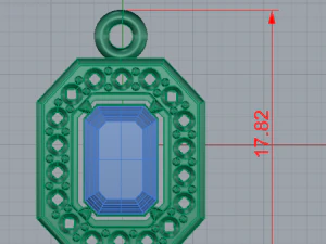 radiant halo pendant 3D Print Model