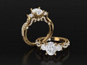 ring like a verragio 3D Принт Модель