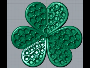 flower pendant 3D Print Model