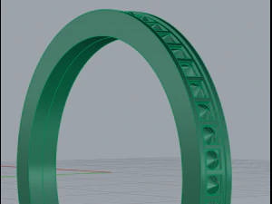 flower pendant 3D Print Model