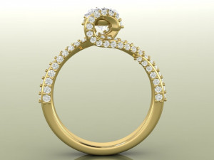 uniq style ring 3D Print Model