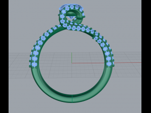 uniq style ring 3D Print Model
