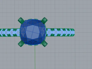 cushion ring 3D Print Model