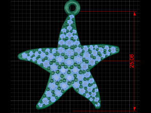 star fish pendant Modèles 3D en vedette