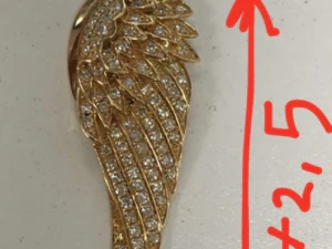 wing pave pendant 3D Print Model