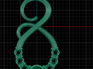 uniq diamond pendant 3D Print Model