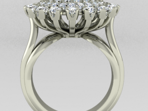 cluster design ring Modelo de Impressão 3D