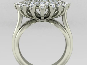 cluster design ring 3D Print Model