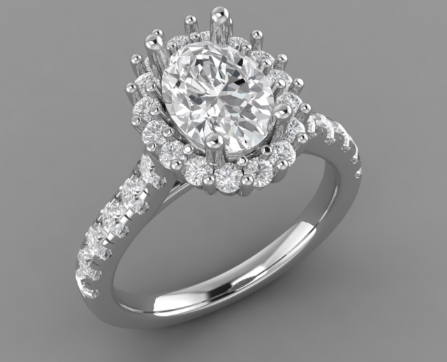 cluster style ring Modèles 3D en vedette .c4d .max .obj .3ds .fbx .stl .blend 