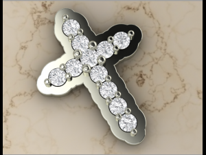 cross2 tone pieces Model do druku 3D