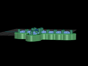cross2 tone pieces Model do druku 3D