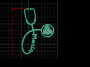 jewelry medical pendant 3D Print Model