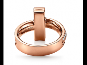 Tiffany T pave ring 3D 프린트 모델