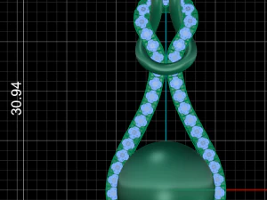 Pendant 3D Print Model