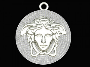 VERSACE PAVE PENDANT 3D-printmodel