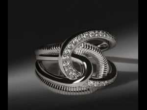 RING UNIQUE 3D Print Model