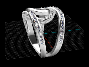 RING UNIQUE Modèles 3D en vedette
