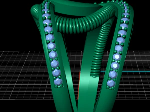 RING UNIQUE 3D Print Model