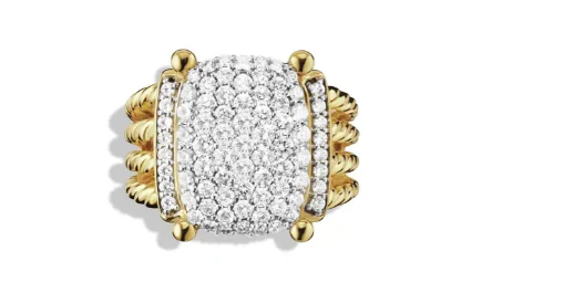 David Yurman ring 3D Print Model .c4d .max .obj .3ds .fbx .stl .blend