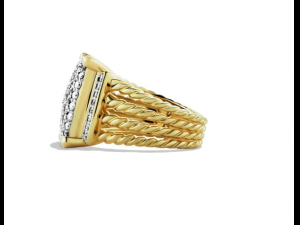 David Yurman ring 3D 프린트 모델