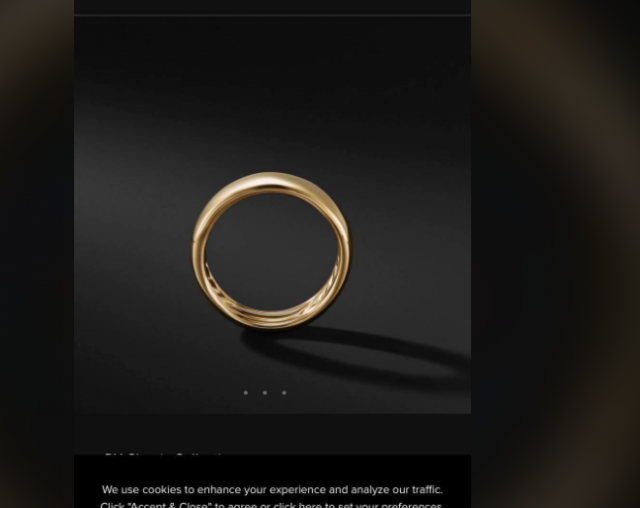 David Yurman style jewelry band 3D print mode 3D in