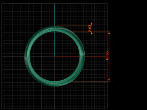 David Yurman style jewelry band 3D print mode 3D Print Model