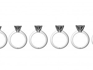 Tiffany engagement rings Modelo de impresión 3D