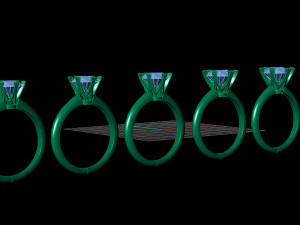 Tiffany engagement rings 3D Print Model