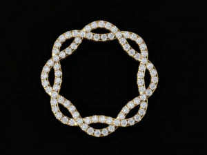 Banda pavimentada torcida Modelo de impresión 3D