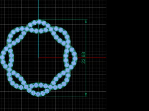 Twisted pave band 3D Print Model