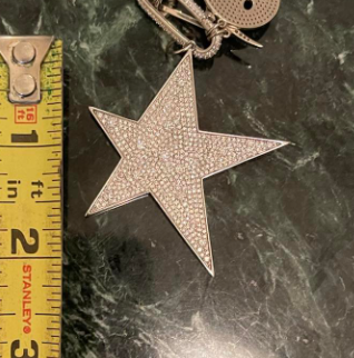 Star pave pendant Modelo de Impressão 3D .c4d .max .obj .3ds .fbx .stl .blend 