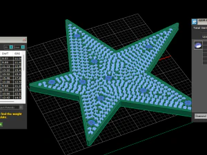 Star pave pendant 3D Print Model