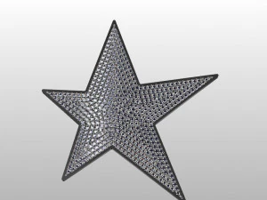 Star pave pendant 3D Print Model