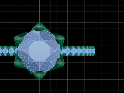 पेव बास्केट रिंग 3डी प्रिंट मॉडल के साथ 1 स्टोन गोल हीरा 3D प्रिंट मॉडल