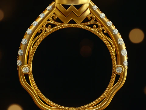 BAGUE STYLE VERRAGIIO Modèles 3D en vedette