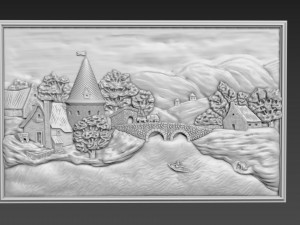 Wall Panno Modelo 3D