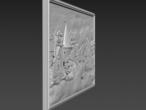 Wall Panno Model 3D
