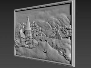 Wall Panno Model 3D