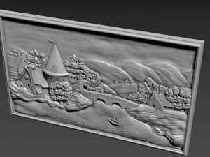 Wall Panno 3D Model