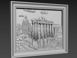 Wall Panno Model 3D