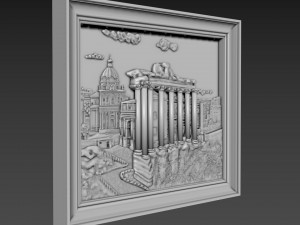 Wall Panno Model 3D