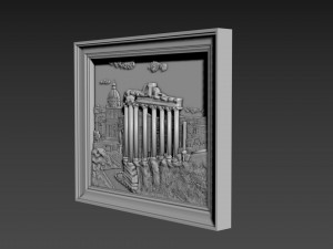 Wall Panno Model 3D